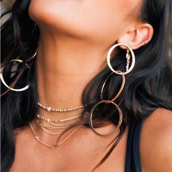 REVOLVE Jewelry Revolve Ettika 8k Gold Plated Interlocked